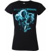 metal Rock off Rolling Stones Band Glow Čierna
