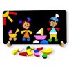Magnetické puzzle pre deti Detoa
