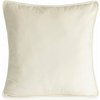 EUROFIRANY DEKORAČNÁ OBLIEČKA NA VANKÚŠ VELVET 45X45 CM KRÉMOVÁ