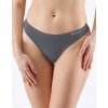 Gina Nohavičky bokové brazilky 06014P tm. šedá