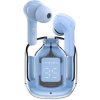 Acefast kanálové bezdrôtové slúchadlá TWS Bluetooth svetlo modrá (T6 (T6 ice blue)