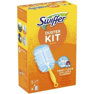 SWIFFER Duster Kit násada malá + prachovka 4 ks, sada, 1 ks