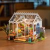 ROBOTIME Rolife DIY 3D dřevěné puzzle Vysněný zahradní dům s LED osvětlením 240 ks