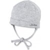 STERNTALER Čiapka zaväzovacia silver uni veľ. 47 cm- 9-12 m
