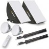 Walimex pro LED 60 W softbox 40 x 60 cm Bi color Kit 2