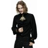 Košele DEVIL FASHION Gabriel Gothic Embroidered Chiffon