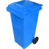Max C24B Popolnice 240 L modrá s kolieskami
