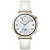Inteligentné hodinky Huawei Watch GT 5 41 mm - Gold + White Composite Leather Strap (55020DJT)