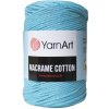 Špagát Macrame Cotton Svetlo azúrová 763
