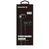 SWISSTEN Earbuds Rainbow YS-D2 čierna / Slúchadlá s mikrofónom / 3.5mm Jack / 1.2m (51106000)