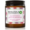 Air Wick Botanica Island Rose & African Geranium vonná sviečka s vôňou ruží 205 g