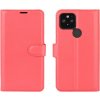 VSETKONAMOBIL 22611 LITCHI Peňaženkový kryt Google Pixel 4a 5G červený