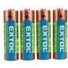 Extol Energy batéria 1,5V alkalická typ AA/LR6/ 4 ks , 42011