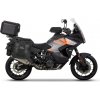 Kompletná sada sedlových tašiek SHAD TERRA TR40 a čierneho hliníkového 48L topcase, vrátane montážnej sady SHAD KTM Super Adventure 1290 (R, S)