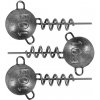 3ks - Zavrtávacia Jigová Hlavička Rage Corkscrew Round Jig heads 5gr