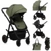 Kočík gondola kočík autosedačka Lionelo LO-AMBER PLUS 3IN1 GREEN FOREST