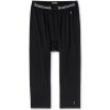 SMARTWOOL M CLASSIC ALL-SN MERINO BL 3/4 BOTTOM B, black - XL