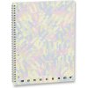 Krúžkový blok Pigna Monocromo multicolor - A4, linajkový