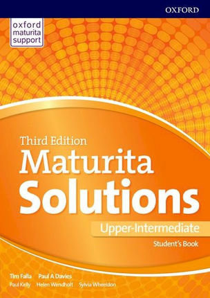 Maturita Solutions 3rd Edition | UPP-INT Student\'s Book SK Edition
