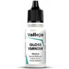 Vallejo 70.510 Gloss Acrylic Varnish - Akrylový lesklý lak 18ml (VALLEJO GLOSS VARNISH 70.510 BARNIZ BRILLANTE / GLANZ FIRNIS / VERNIS BRILLANT 18 ml / 0.6 fl.oz.)