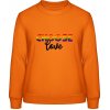 AWDis Dúhová Mikina s Nápisom Choose Love - Orange Crush - S - Dámske