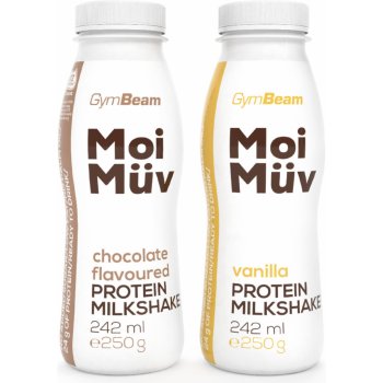 GymBeam MoiMüv Protein Milkshake čokoláda 250 ml