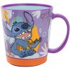 Alum Bezpečný plastový hrnček 410 ml – Stitch Aloha