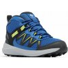 Columbia youth peakfreak rush mid waterproof junior detská vodeodolná mountain blue voltage