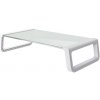 Trust Monta Tempered glass monitor stand - White 25351 - Stojan na monitor z tvrdeného skla