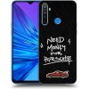Picasee silikónový prehľadný obal pre Realme 5 - Dark Racer
