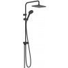 Sprchový systém Hansgrohe Vernis Shape na stenu bez batérie čierny mat 26289670