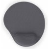 GEMBIRD Gel mouse pad with wrist support, grey