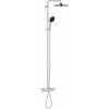 GROHE Vitalio Start nástenný sprchový systém s vaňovým termostatom, horná sprcha 1jet EcoJoy priemer 250 mm, ručná sprcha 2jet, chróm, 26988001