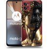 Picasee silikónový prehľadný obal pre Motorola Moto G32 - Wildfire - Gold