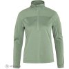 Fjällräven Abisko Lite Fleece Half Zip dámska mikina, Misty Green S