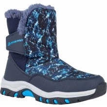 Alpine Pro Mistro Detská zimná obuv modrá