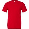 Canvas Unisex tričko s krátkym rukávom CV3001 Red XS