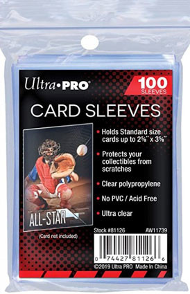 Ultra Pro Regular Soft Card Sleeves 63,5 x 89mm 100ks Ultra Pre obaly na karty
