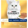 Gourmet Gold tuniak pečeň morka hovädzie 8 x 85 g