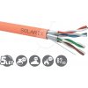 Solarix SXKD-6A-STP-LSOH-B2ca CAT6A STP LSOH B2ca s1 d1 a1, cívka, 500m