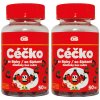 GS Céčko želatínky bez cukru so šípkami, 2× 50 ks