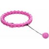 Masážní hula hoop Home FH01 se závažím fialová