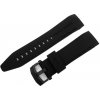 Silikónový remienok Vostok Europe pre modely Lunochod - čierna čierna pracka + 5 rokov záruka a darček ZADARMO