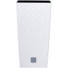 Prosperplast Kvetináč s vkladom Rato Square 20 cm, biely