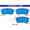 Sada brzdových platničiek kotúčovej brzdy ATE 13.0460-5887.2