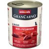 Animonda GranCarno Original Junior - Hovädzie a morčacie srdcia 800g