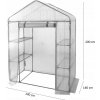 Garden Line Záhradný skleník 140x140x200 cm TUN5460