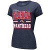 Fanatics Dámske tričko Florida Panthers 2025 Stanley Cup Champions Tri-Blend Ringer T-Shirt - Navy Veľkosť: XXL