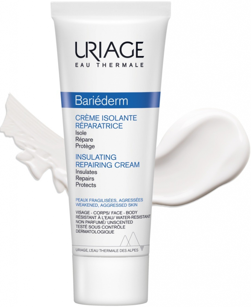 Uriage Bariéderm Reconstructive Barrier Cream regeneračný a ochranný krém 75 ml