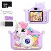 Digitálny fotoaparát Melodrama Children's camera unicorn 40 Mpx fialový